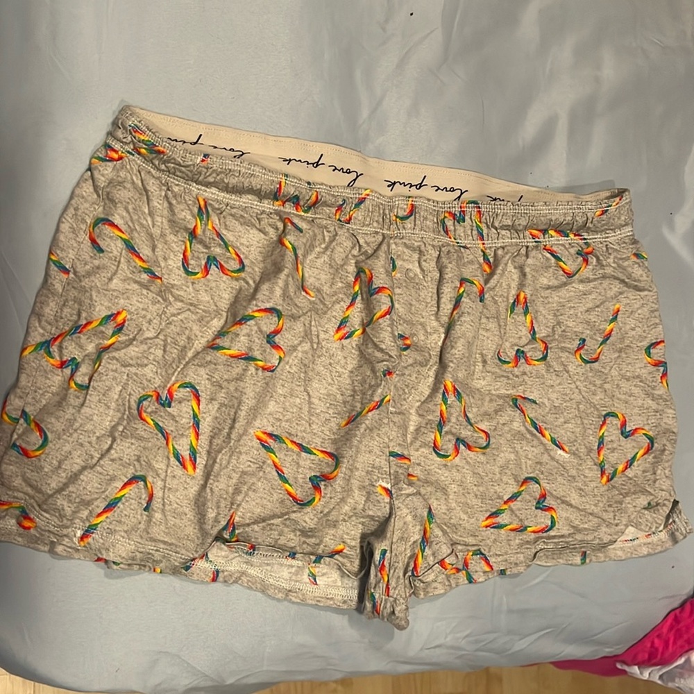 Pink Boxer Pajama Bottoms Size L